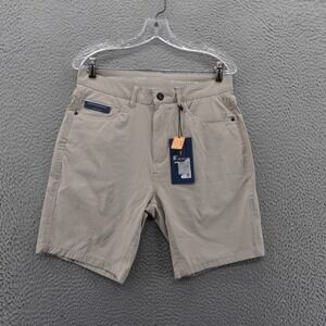 Desert Dunes Hybrid Chino Shorts‎ Mens 30 Beige Lightweight Performance NWT